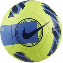 Nike Bumbiņas NK Ptch-Fa21 Yellow Blue цена и информация | Футбольные мячи | 220.lv