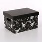 Dekoratīvā kaste ar vāku 35X26X21CM cm cena un informācija | Veļas grozi un mantu uzglabāšanas kastes | 220.lv
