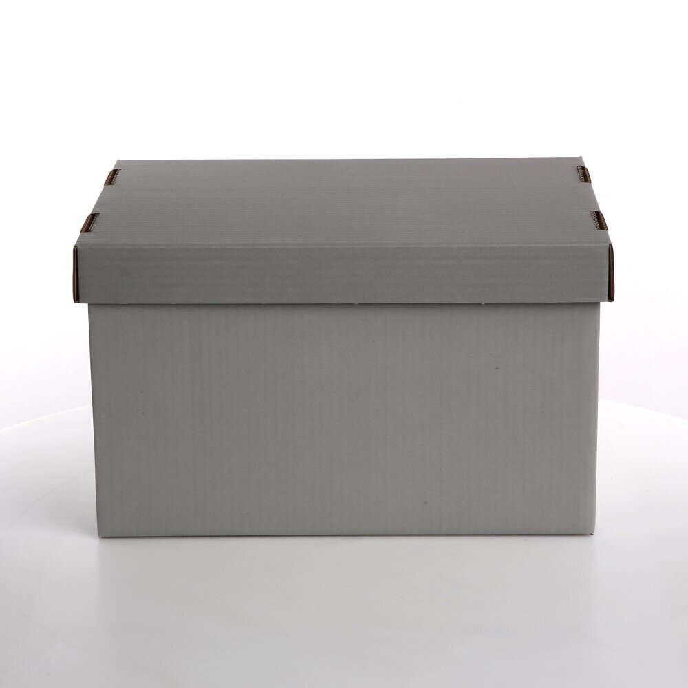 Dekoratīvā kaste ar vāku 35X26X21CM cm cena un informācija | Veļas grozi un mantu uzglabāšanas kastes | 220.lv