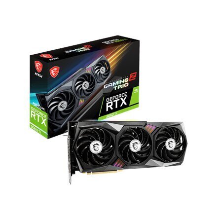 MSI GeForce RTX 3060 Ti Gaming Z Trio 8G LHR cena un informācija | Videokartes (GPU) | 220.lv