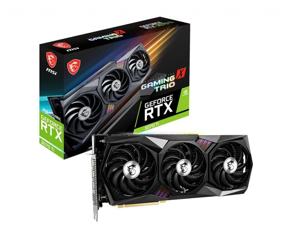 MSI RTX 3070 Ti Gaming X Trio 8G цена и информация | Videokartes (GPU) | 220.lv