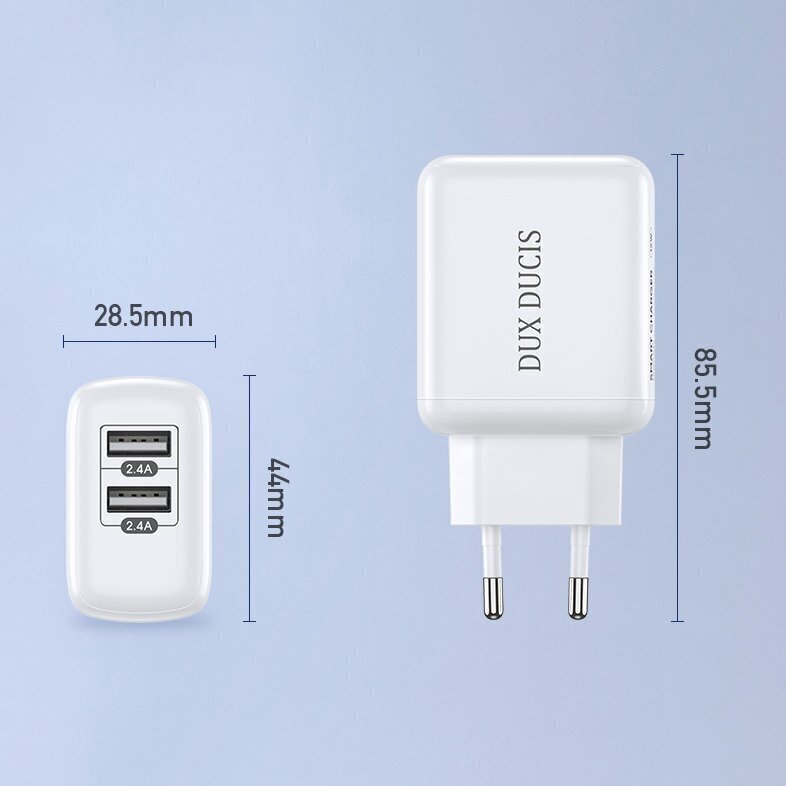 Dux Ducis C10 White cena un informācija | Lādētāji un adapteri | 220.lv