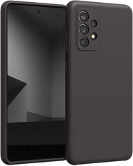 Samsung Galaxy A53 5G aizsargvāciņš (real liquide silicone Easy Clean) tumši pelēks - Dark Space цена и информация | Чехлы для телефонов | 220.lv