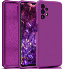 Samsung Galaxy A13/A13 4G aizsargvāciņš (real liquide silicone Easy Clean) violets - Maroon cena un informācija | Telefonu vāciņi, maciņi | 220.lv