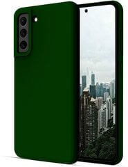 Силиконовый чехол для Samsung Galaxy S22 SoundBerry (real liquide silicone), green - Green City цена и информация | Чехлы для телефонов | 220.lv