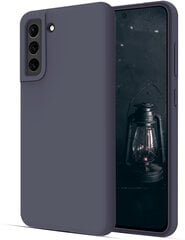 Силиконовый чехол для Samsung Galaxy S22 Plus SoundBerry (real liquide silicone), grey - Space цена и информация | Чехлы для телефонов | 220.lv