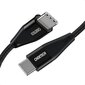 Choetech USB Type C - USB Type 60W 2m melns (XCC-1004-BK) cena un informācija | Savienotājkabeļi | 220.lv