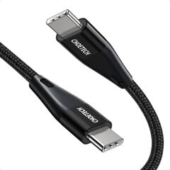 Choetech USB Type C - USB Type 60W 2m melns (XCC-1004-BK) cena un informācija | Savienotājkabeļi | 220.lv