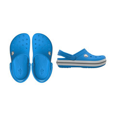 Шлепанцы Crocs™ Crocband Clog Kid's 207005 166264 цена и информация | Детские тапочки, домашняя обувь | 220.lv
