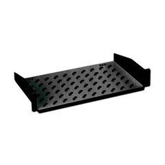 Fiksēts sienas sadales skapja plaukts Digitus DN-19 TRAY-2-SW 19" цена и информация | Полки | 220.lv