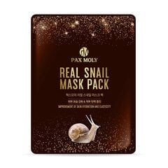 Sejas maska, PAXMOLY Real Snail, 25ml x 10 gab. цена и информация | Маски для лица, патчи для глаз | 220.lv