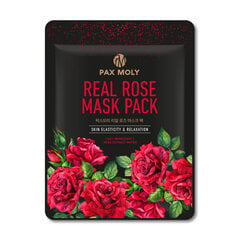 Sejas maska, PAXMOLY Real Rose, 25 ml x 10 gab. cena un informācija | Sejas maskas, acu maskas | 220.lv