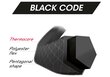 Tenisa raķešu stīgas Tecnifibre BLACK CODE 200m, 1.28mm, Laima krāsa cena un informācija | Āra tenisa preces | 220.lv