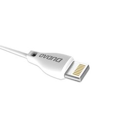 Dudao USB / Lightning data charging cable 2.4A 1m white (L4L 1m white) cena un informācija | Savienotājkabeļi | 220.lv