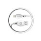 Dudao USB / Lightning data charging cable 2.4A 1m white (L4L 1m white) цена и информация | Savienotājkabeļi | 220.lv