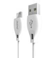 Dudao micro USB data charging cable 2.4A 1m white (L4M 1m white)