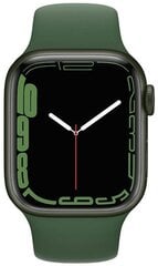 Viedpulkstenis Apple Watch Series 7 (GPS + Cellular LT, 41 mm) zaļš alumīnija korpuss ar Clover sportisko siksniņu cena un informācija | Apple Viedpulksteņi un fitnesa aproces | 220.lv