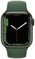 Viedpulkstenis Apple Watch Series 7 (GPS + Cellular LT, 41 mm) zaļš alumīnija korpuss ar Clover sportisko siksniņu цена и информация | Viedpulksteņi (smartwatch) | 220.lv