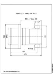 Stern iebūvējams dušas krāns ar dozātoru Perfect Time SH 1031 цена и информация | Смесители | 220.lv