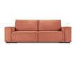 Trīsvietīgs dīvāns Micadoni Home Eveline, rozā цена и информация | Dīvāni | 220.lv
