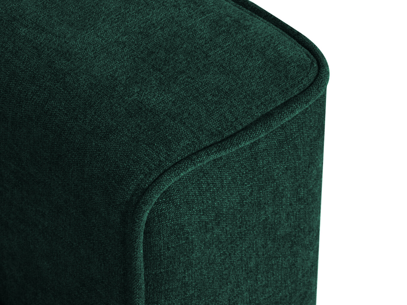 Trīsvietīgs dīvāns Micadoni Home Dunas, zaļš/melns cena un informācija | Dīvāni | 220.lv
