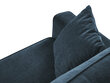 Trīsvietīgs dīvāns Micadoni Home Dunas, gaiši zils/zeltainas krāsas cena un informācija | Dīvāni | 220.lv