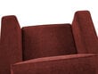 Krēsls Micadoni Home Dunas, sarkans/melns cena un informācija | Atpūtas krēsli | 220.lv