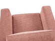 Krēsls Micadoni Home Dunas, rozā/zelta krāsas cena un informācija | Atpūtas krēsli | 220.lv