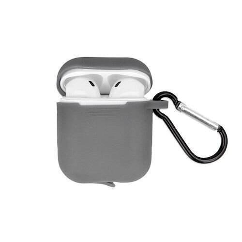 GreenGo AirPods Silicone Case Grey цена и информация | Austiņu piederumi | 220.lv