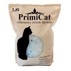 PrimiCat silikona kaķu pakaiši - 10 x 3,8 L, 38 litri cena un informācija | Kaķu smiltis, pakaiši | 220.lv