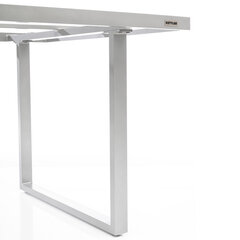 Ēdamistabas galda rāmis Kettler Ego Modular Dining, 160x95x68 cm, sudraba krāsas cena un informācija | Kettler Mēbeles un interjers | 220.lv