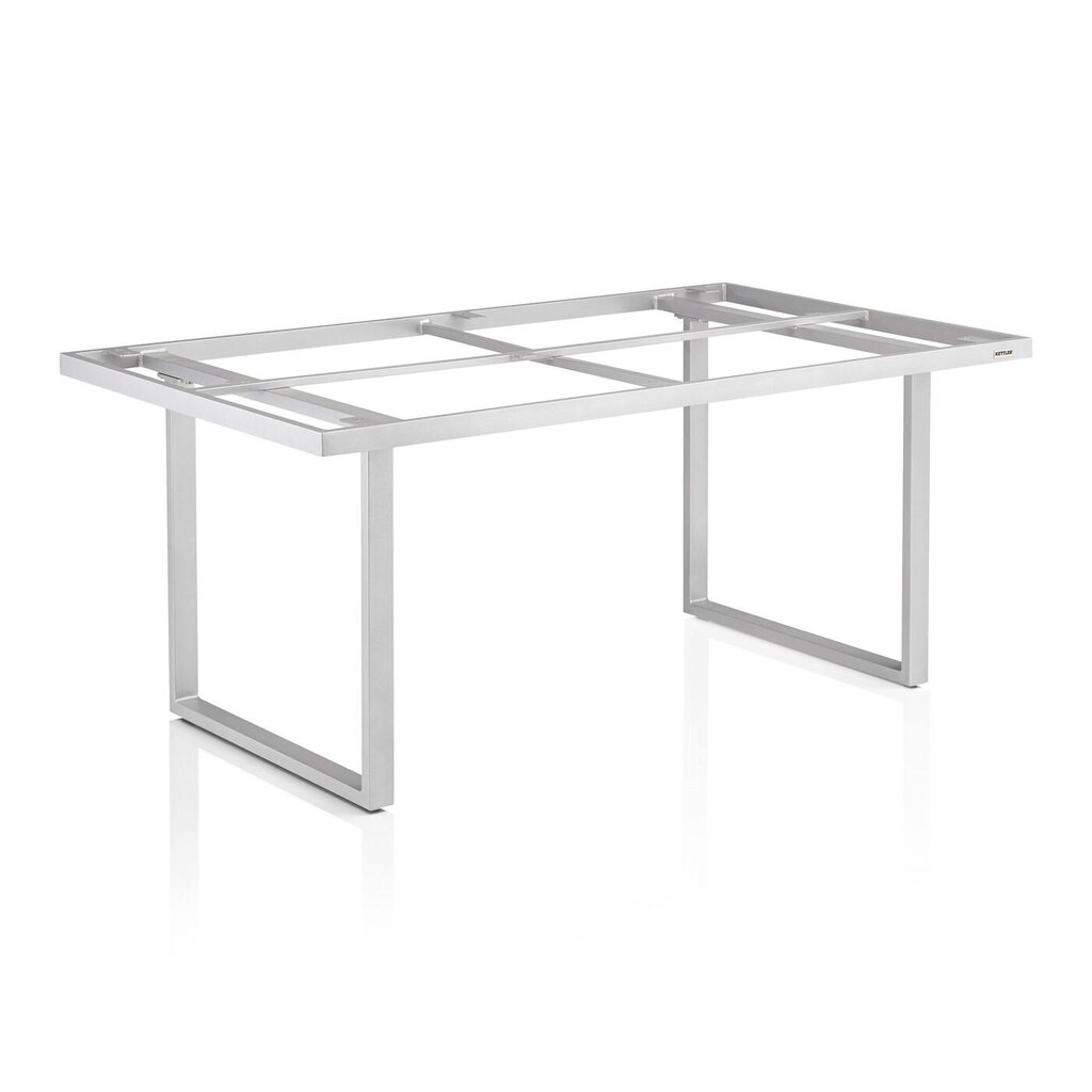 Ēdamistabas galda rāmis Kettler Ego Modular Dining, 160x95x68 cm, sudraba krāsas cena un informācija | Virsmas galdiem | 220.lv