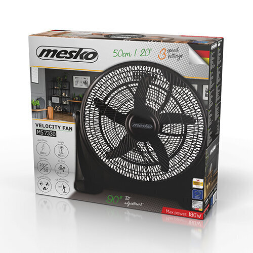 Galda ventilators Mesko MS 7330 цена и информация | Ventilatori | 220.lv
