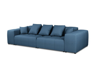 Trīsvietīgs dīvāns Micadoni Home Margo, tumši zils cena un informācija | Dīvāni | 220.lv