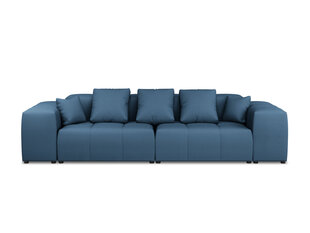 Trīsvietīgs dīvāns Micadoni Home Margo, tumši zils cena un informācija | Dīvāni | 220.lv