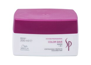 Maska krāsotiem matiem Wella SP Color Save 200 ml cena un informācija | Matu uzlabošanai | 220.lv