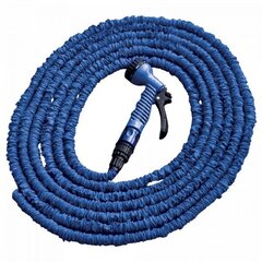 Шланг садовый растягивающийся с насадкой Bradas Trick Hose 15м-45м, синий цена и информация | Оборудование для полива | 220.lv