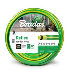 Садовый поливной шланг 5 слоев Bradas REFLEX 1/2" - 50 м цена и информация | Оборудование для полива | 220.lv