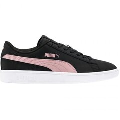 Женские повседневные кроссовки Puma Smash v2 Buck W 365160 18, черные цена и информация | Спортивная обувь для женщин | 220.lv