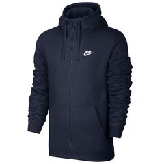 Vīriešu džemperis Nike NSW FZ FLC Club M 804389 451, zils cena un informācija | Vīriešu jakas | 220.lv