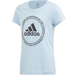 Футболка детская Adidas TR Prime Tee JR ED6331, синяя цена и информация | Рубашки для мальчиков | 220.lv