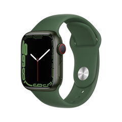 Viedpulkstenis Apple Watch Series 7 (GPS + Cellular LV, 45mm) Green alumīnija korpuss ar Clover sporta siksniņu cena un informācija | Viedpulksteņi (smartwatch) | 220.lv