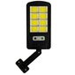 Saules āra gaismeklis ar tālvadības pulti COB 120 LED ar tumsas un kustības sensoru цена и информация | Āra apgaismojums | 220.lv