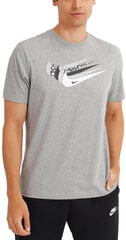 Nike T-Krekli M Nsw 12 Mo Swoosh Tee Grey DN5243 063 DN5243 063/S cena un informācija | Vīriešu T-krekli | 220.lv