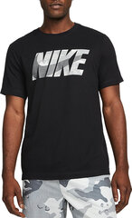 Nike T-Krekli M NK Df Tee Camo Gfx Black DM5669 010 DM5669 010/S cena un informācija | Vīriešu T-krekli | 220.lv