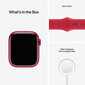 Viedpulkstenis Apple Watch Series 7 (GPS + Cellular, LV 45mm) (PRODUCT)RED Alumīnija korpuss ar (PRODUCT)RED sporta siksniņu cena un informācija | Viedpulksteņi (smartwatch) | 220.lv