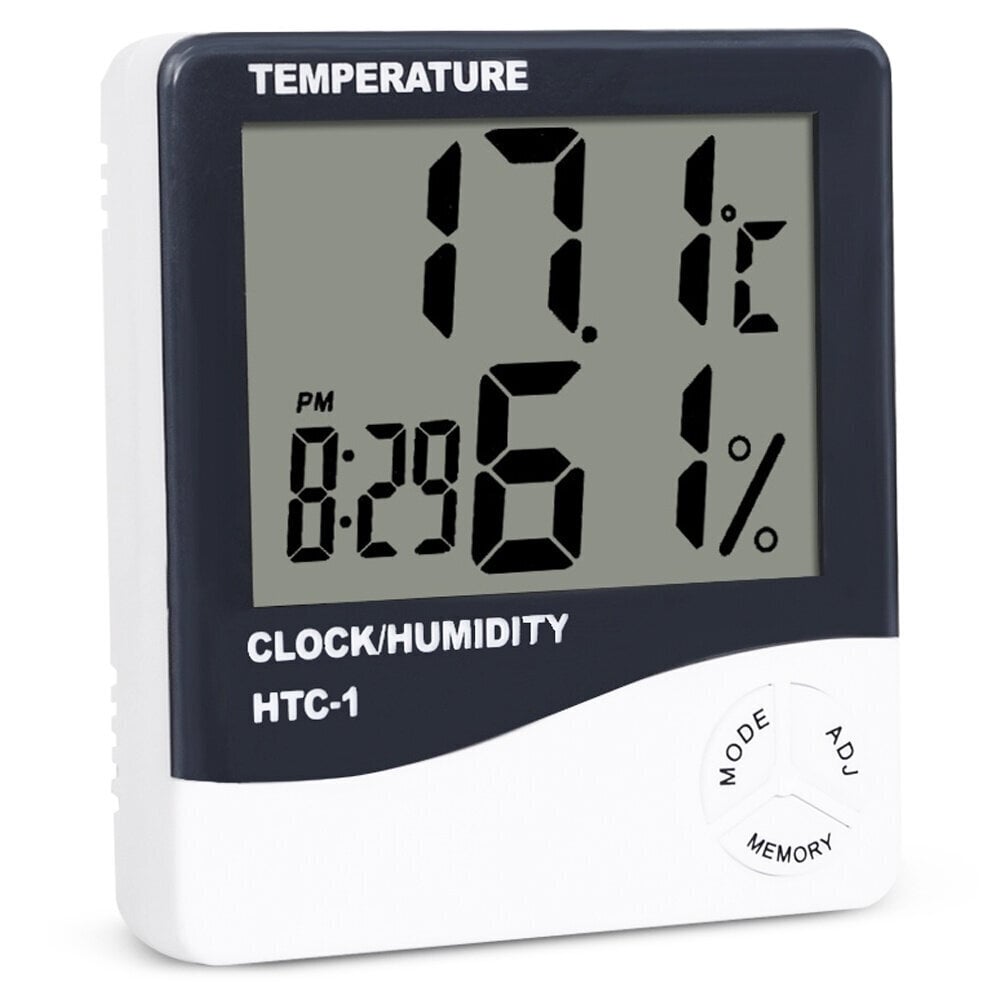 Elektroniskais LCD termometrs cena un informācija | Meteostacijas, āra termometri | 220.lv