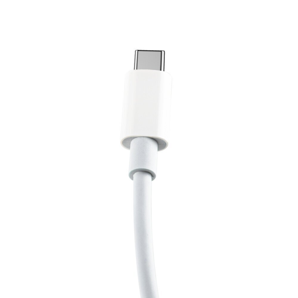 Maxlife MXUC-05 kabelis USB-C - USB-C 2,0 m 20W, balts cena un informācija | Savienotājkabeļi | 220.lv