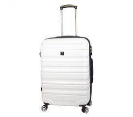 Дорожный чемодан Airtex, средний, белый, 76л, 7223/24 цена и информация | Чемоданы, дорожные сумки | 220.lv