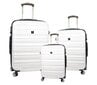 Airtex ceļojumu koferis, vidējs, balts, 76l, 7223/24 cena un informācija | Koferi, ceļojumu somas | 220.lv